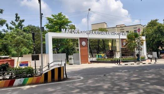 Mayor Radhakrishnan Stadium, Chennai: Layout, Location, Facilities