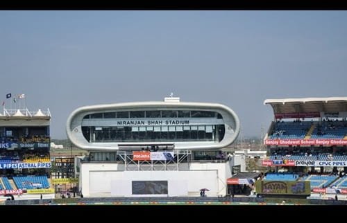 Niranjan Shah Stadium, Rajkot: Layout, Location, Facilities